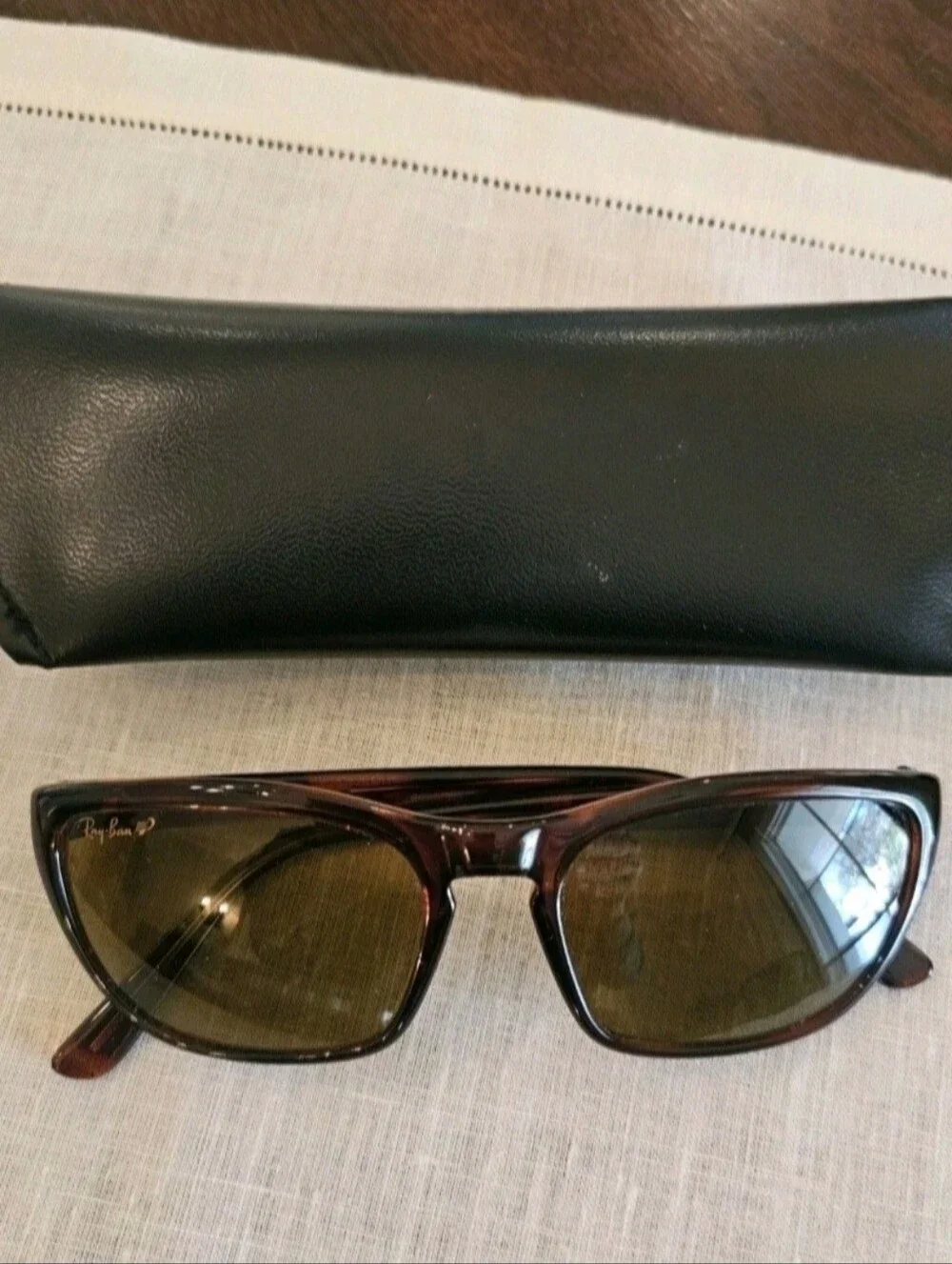 Vintage B&L Ray-Ban Predator PS1 Tortoise Sunglasses w/ Case 90s USA Bausch Lomb
